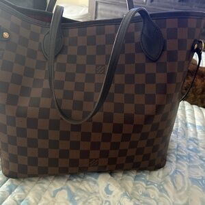 Louis Vuitton bag with matching wallet